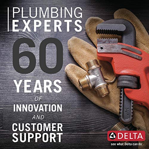 Delta Faucet Saylor Gold 3-Setting Shower Handle Diverter Trim Kit, Diverter Valve Trim Kit, Shower Diverter Kit, Champagne Bronze T11835-CZ (Valve Not Included) by DELTA - Image 4