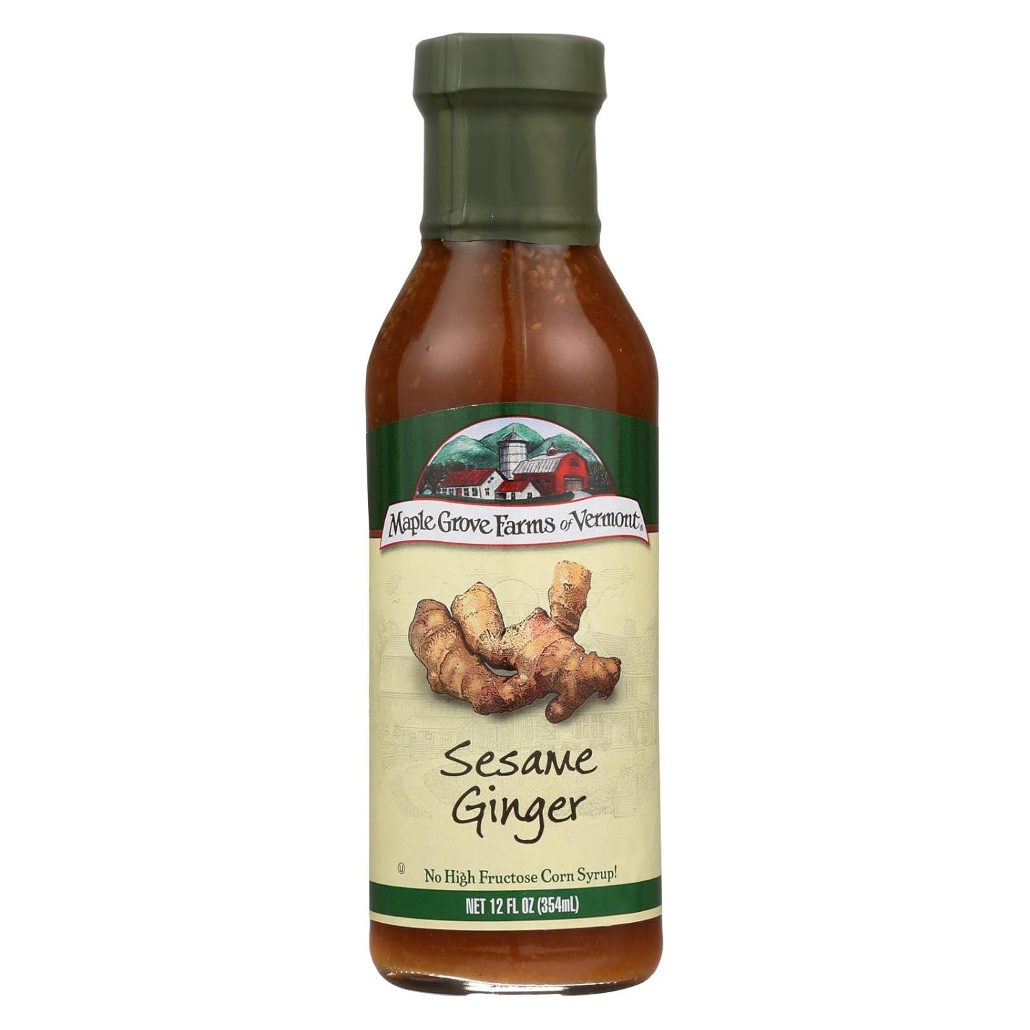 Maple Grove Farms Sesame Ginger Dressing, 12 Ounce - 6 per case.
