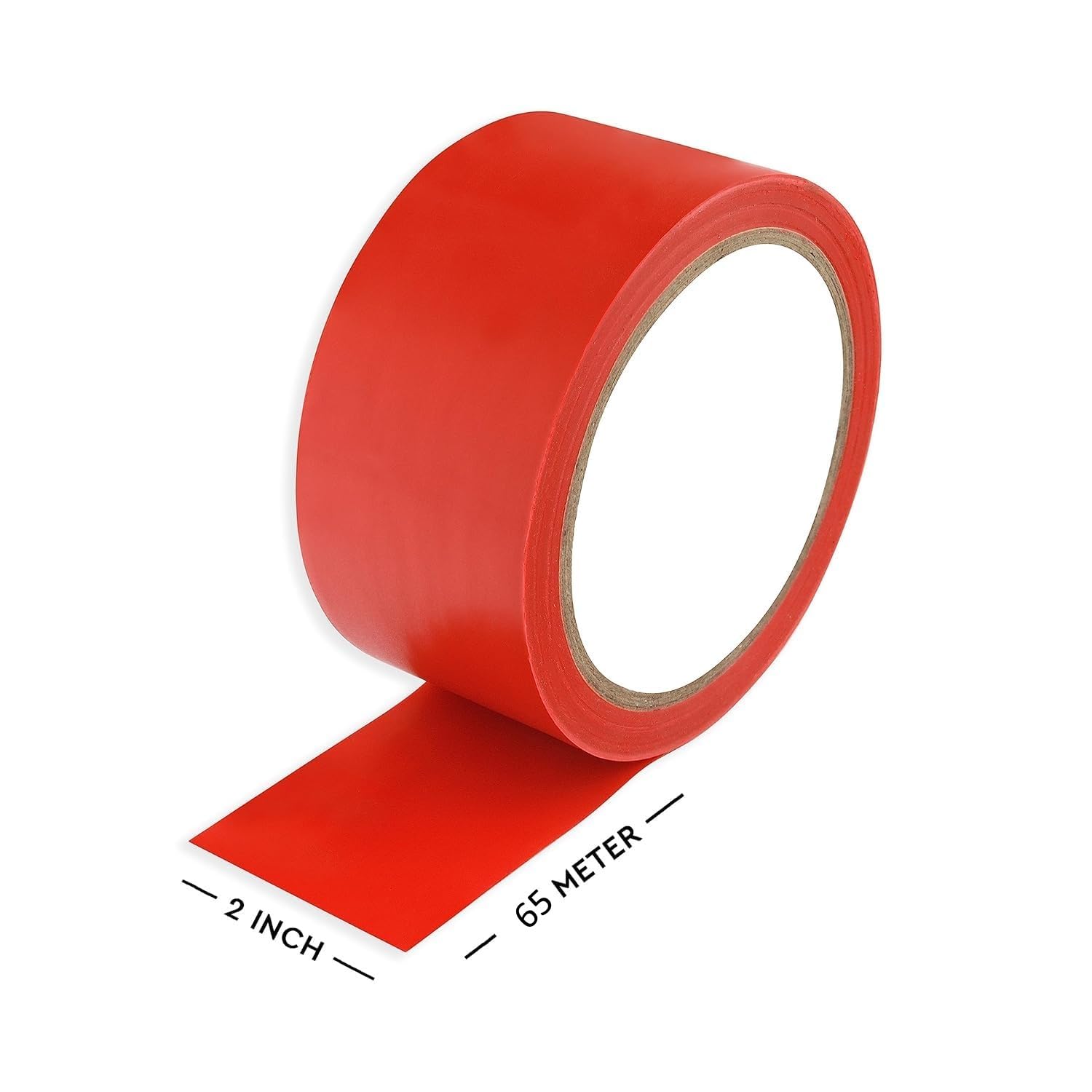 Magic Providers Vastu Red Color Tape |Size - 2 Inch| Length- 65 Meter (Approx) | Vastu Remedy for Toilet | Main Door Entrance | Tape Remedy | Pack of 1 2