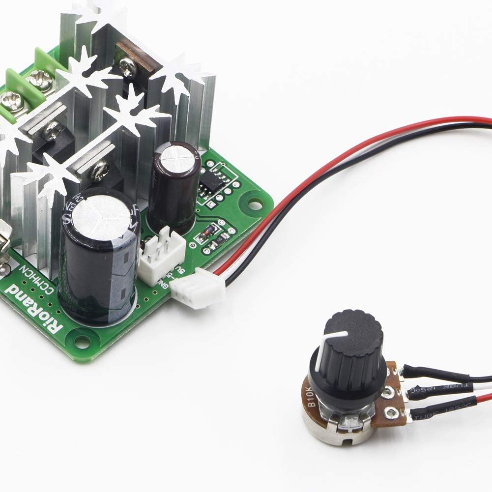 RioRand Upgraded 6V-90V 15A DC Motor Pump Speed Controller : Industrial & Scientific