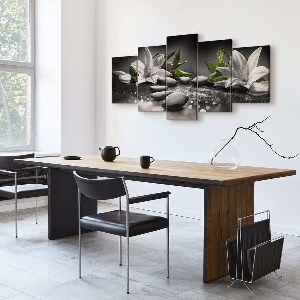 murando - Panneau Acoustique Mural, Tableau Décoration Nature Fleur 225x112