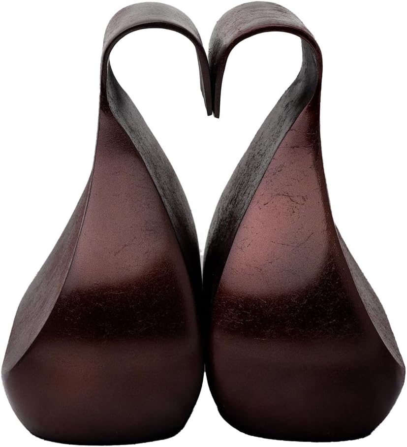 Perfect Memorials Loving Swans Sculpted Companion Cremation Urn for Two (420 Cu/in Total) - Hand-Crafted keepsake Urn for Human Ashes/Companion Urn for Two/Long Lasting/Timeless Tribute for Two Adults