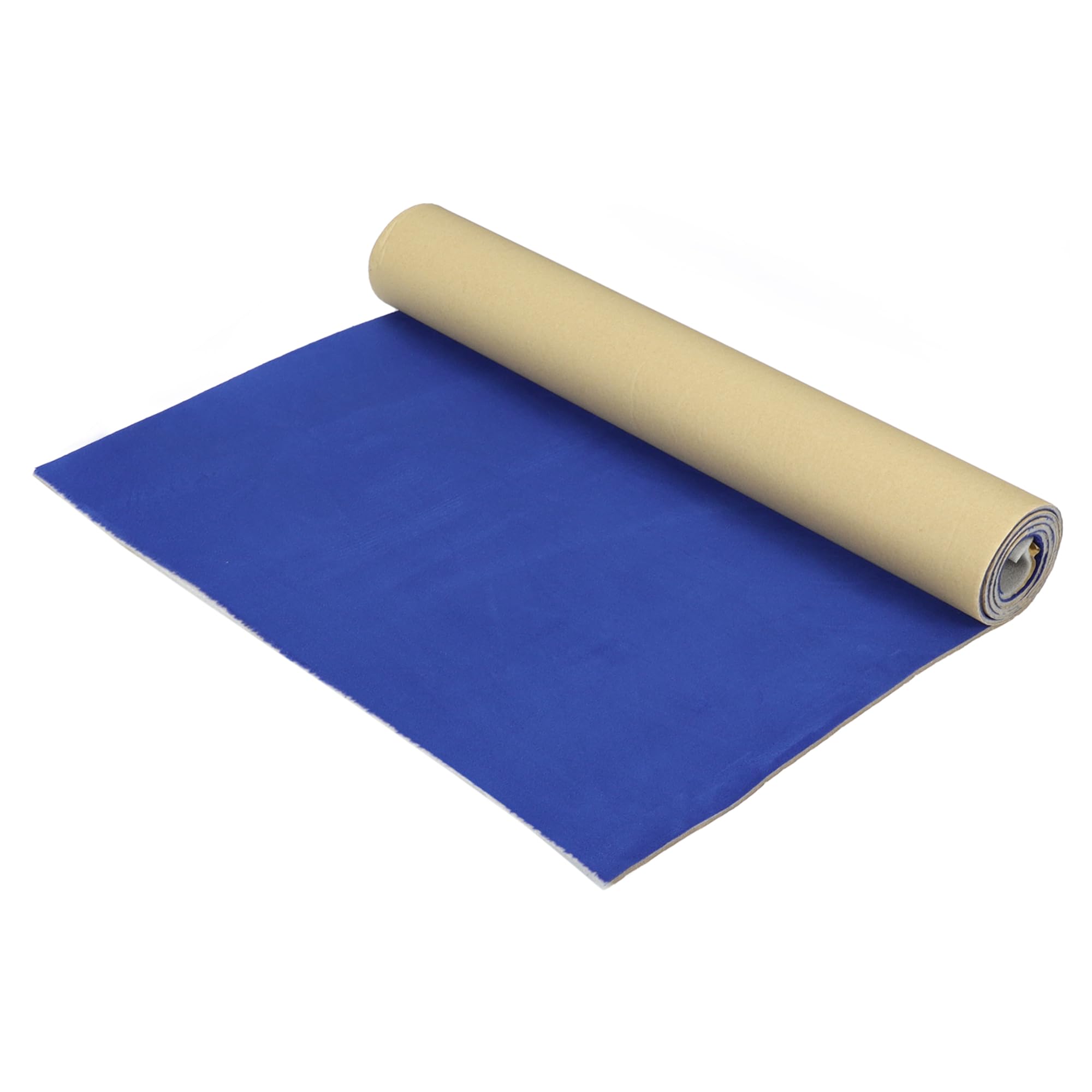 Hihaha Self Adhesive Headliner Fabric W/Foam Backing Interior Trim DIY Roof Repair Replace for Car RV SUV Automotive Suede Fabric 80"Lx47"W 1 Pcs Blue