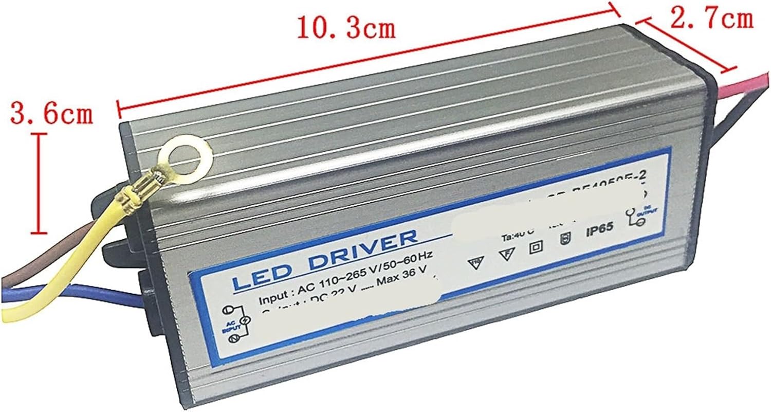 1PCS LED Driver 50W Power Supply IP65 Transformer