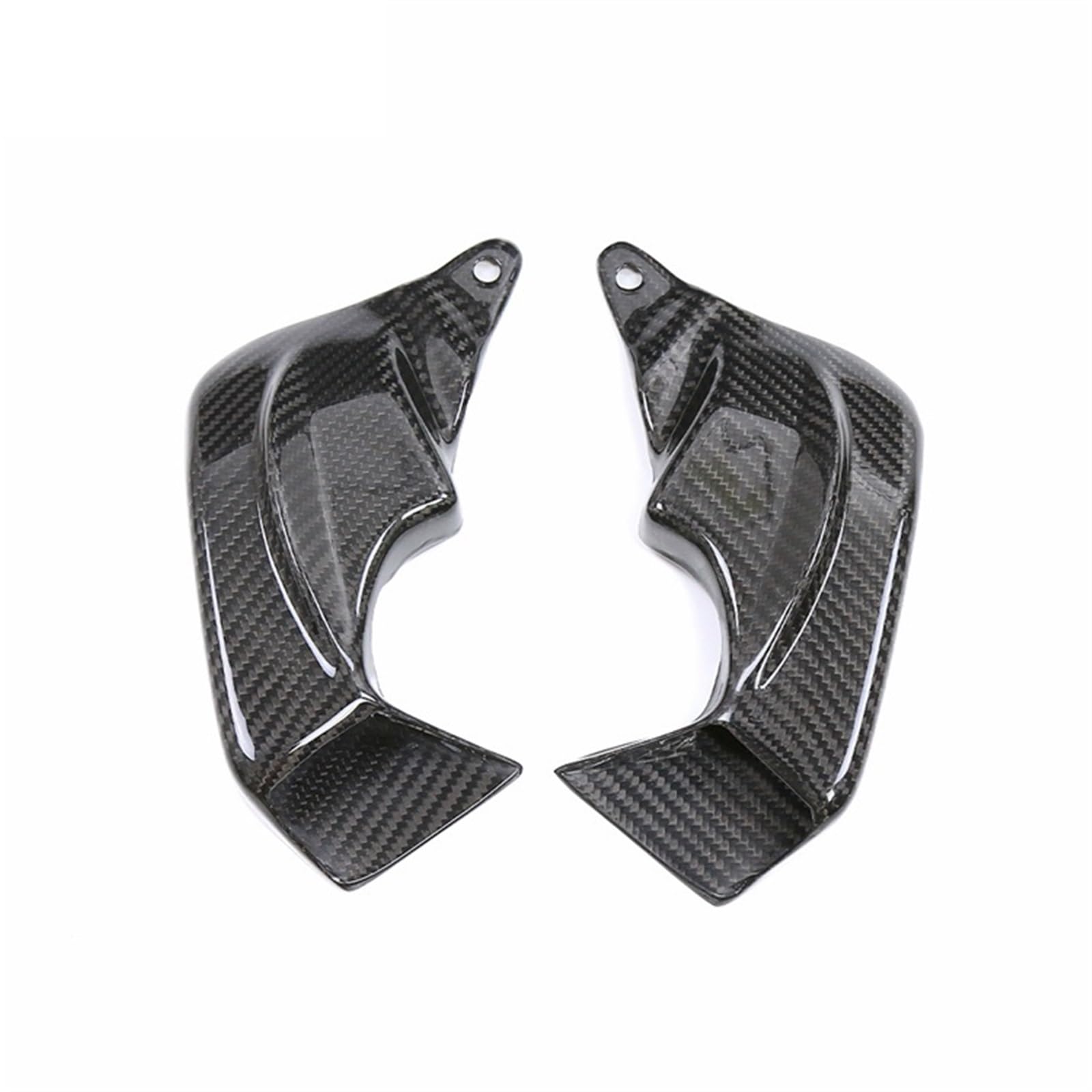 Conductos de refrigeración de Aire de Pinza Refrigeración para Pinza de Freno de Motocicleta de Fibra de Carbono seco 3K, Enfriador de radiador, Aptos para S1000RR, M1000R, HP4 (2019-2022)