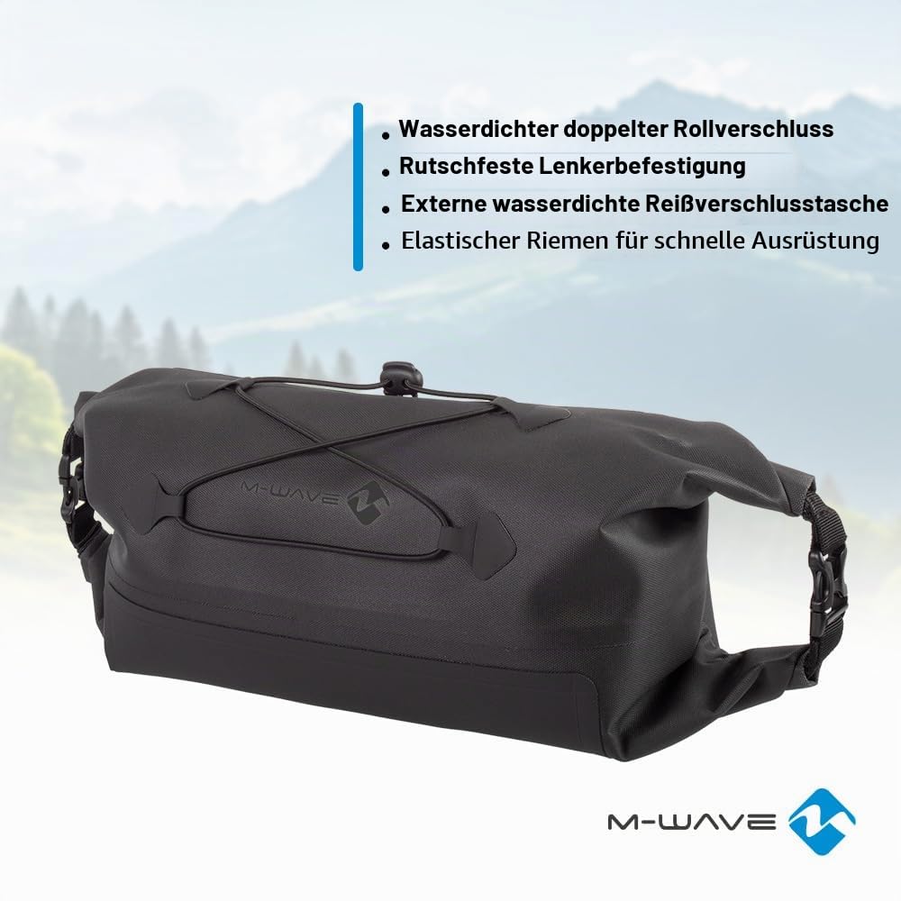 m wave lenkertasche utrecht travel M-Wave Fahrrad Lenkertasche, wasserdicht, 12 L, Bikepacking, Rough Ride II Front L Sport & Freizeit Type_Sunglasses Color:True Navy Central America Summer Programs