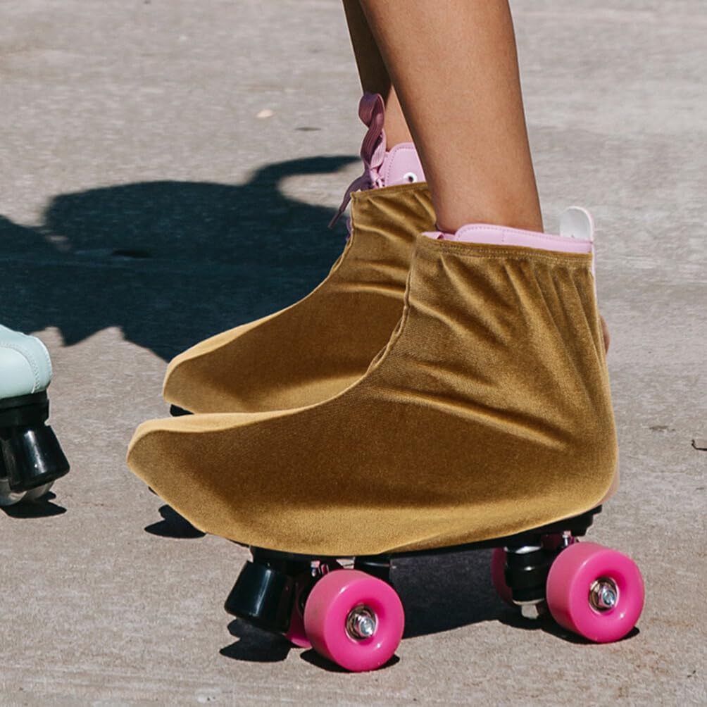 GANAZONO 1 Pair Skate Boot Covers Ice Skating Shoes Covers Sports Lycra Ice Skate Boot Covers Polyester Elastic Shoes Covers
