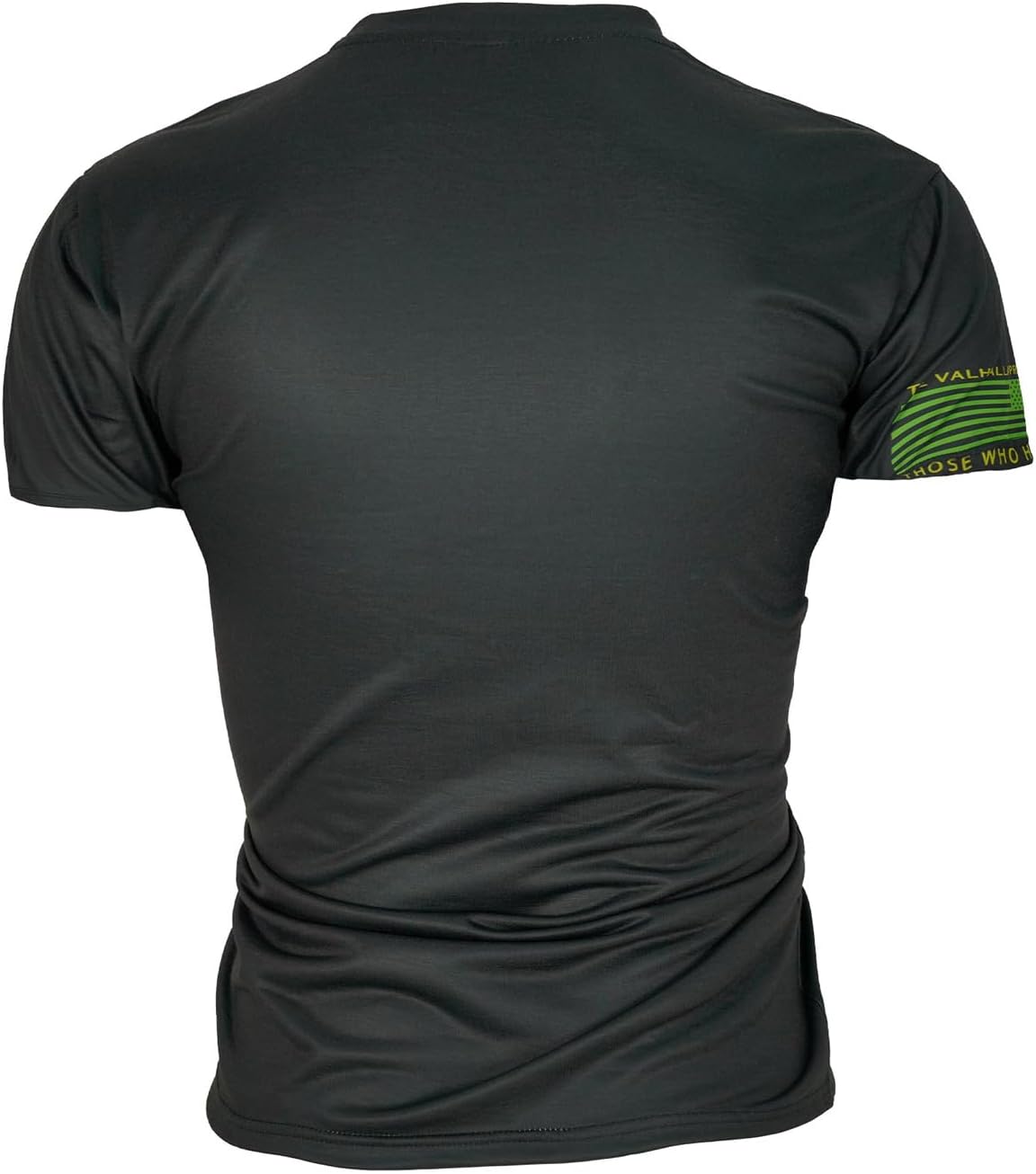 Men's Short Sleeve Patriotic American Design with Eagle and Flag Premium T-Shirt - Image 2