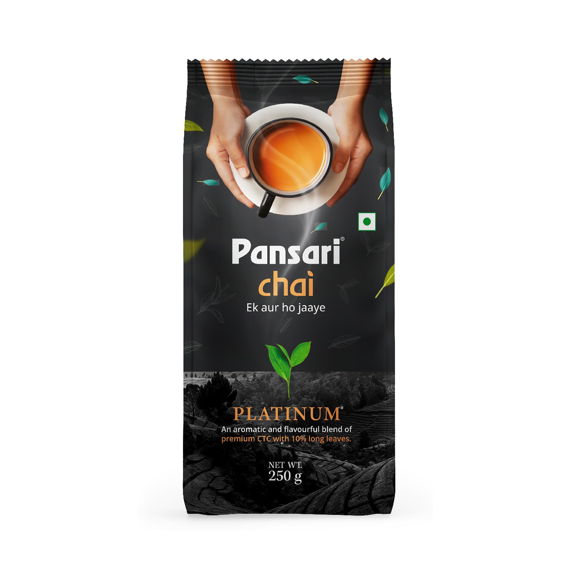 Pansari Platinum Premium CTC Chai with 17% Long Leaves Tea | Assam & Darjeeling Blend Tea | 250g Tea Pack | Bold, Rich Aroma for an Authentic Chai Experience | Assam Tea long leaf tea (B0CST3545Y) Amazon Price History, Amazon Price Tracker