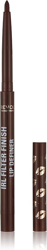 Revolution Beauty London, IRL Filter Finish Lip Definer, Americano Brown