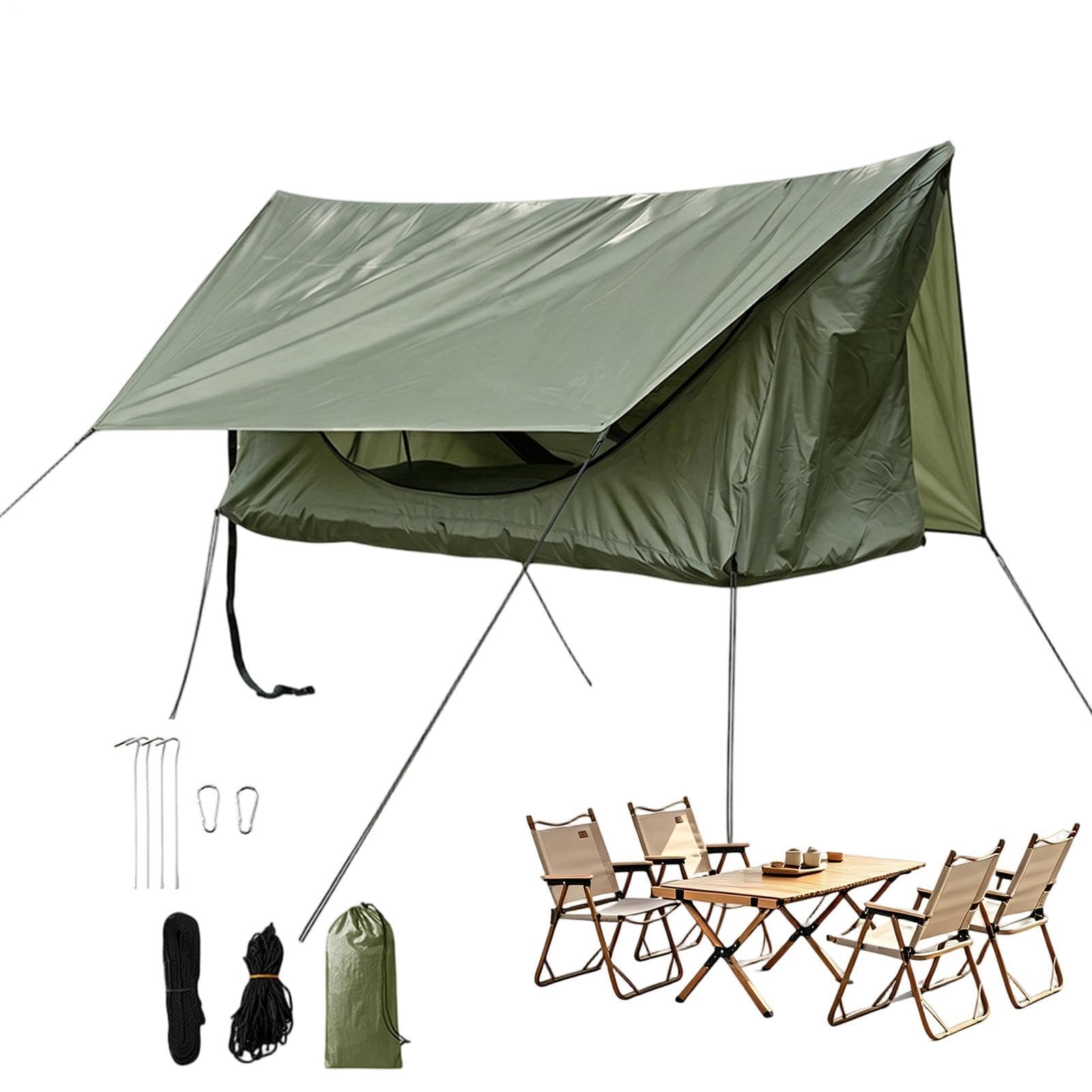 Kit Tente Hamac Lit De Repos Respirant À Plat Zippé