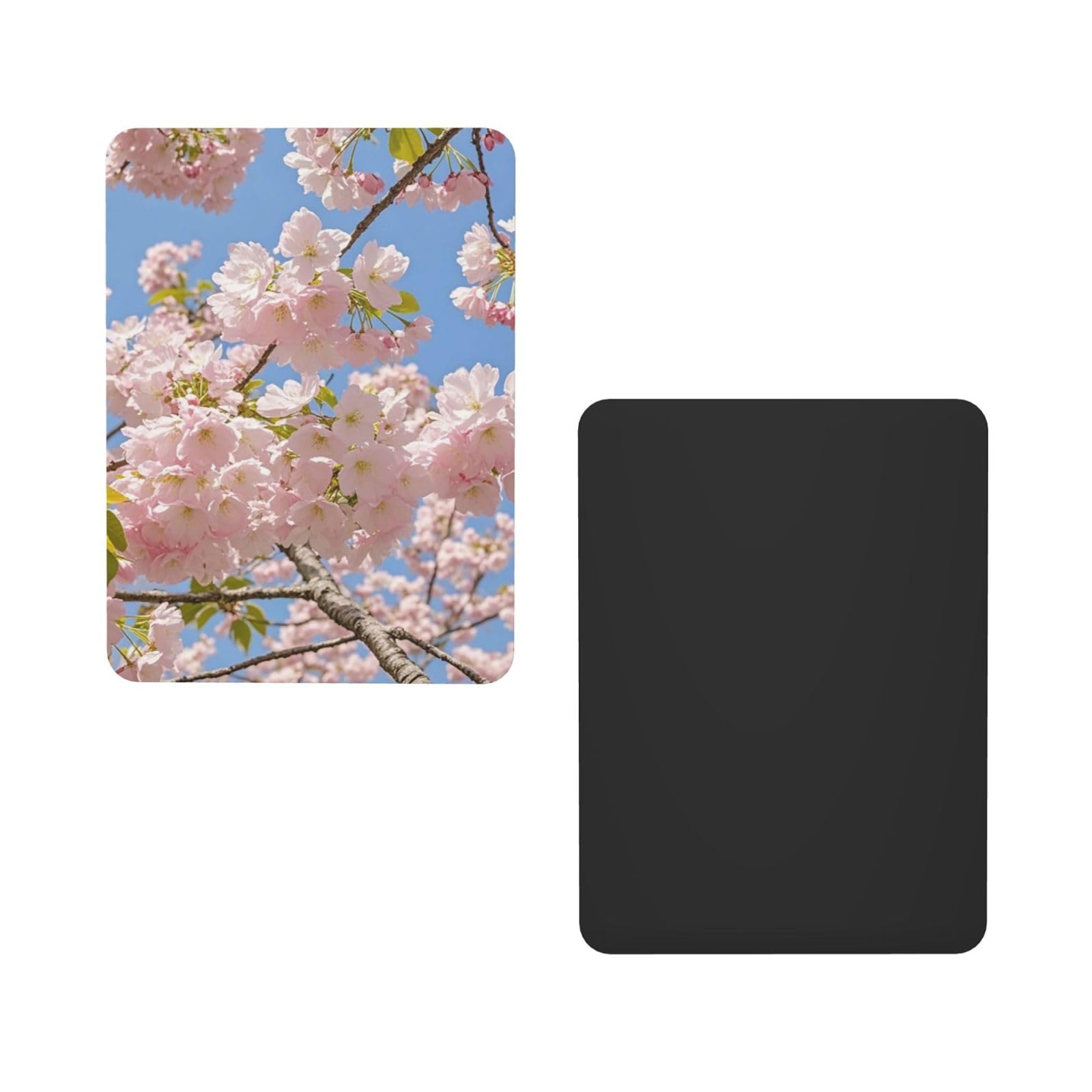 Fridge Magnets Magnetic Refrigerator Magnets Cherry Blossom Sticker Decorative Magnet for Locker Whiteboard Kitchen Magnet Set Rectangle Strong Fridge