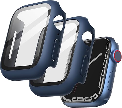 Vista 7 de JETech Funda con protector de pantalla para Apple Watch SE 3/2/1 (2025/2022/2020)/Series 6 5 4 de 1.732 pulgadas, cubierta protectora total