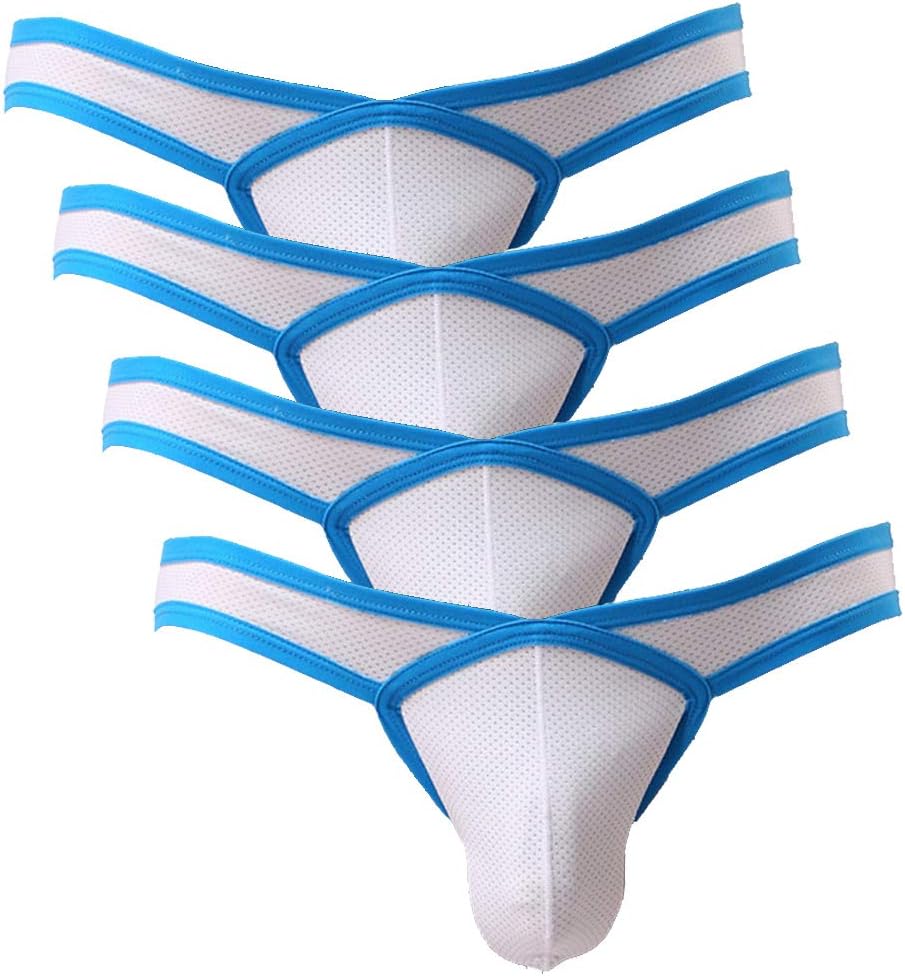 Mens Sexy Micro Mesh Briefs Soft Breathable Bulge Pouch Underwear