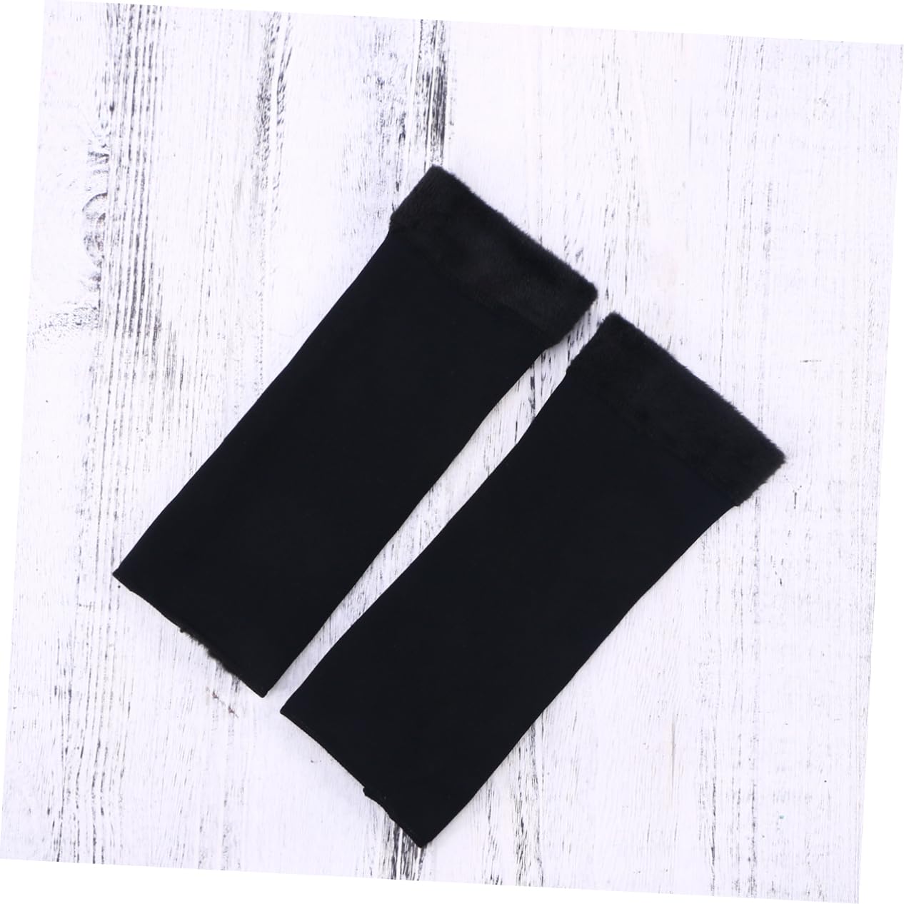 BCOATH Ergonomic Kneepad Socks Kneecap Support for Running Sports 2pcs Set Black