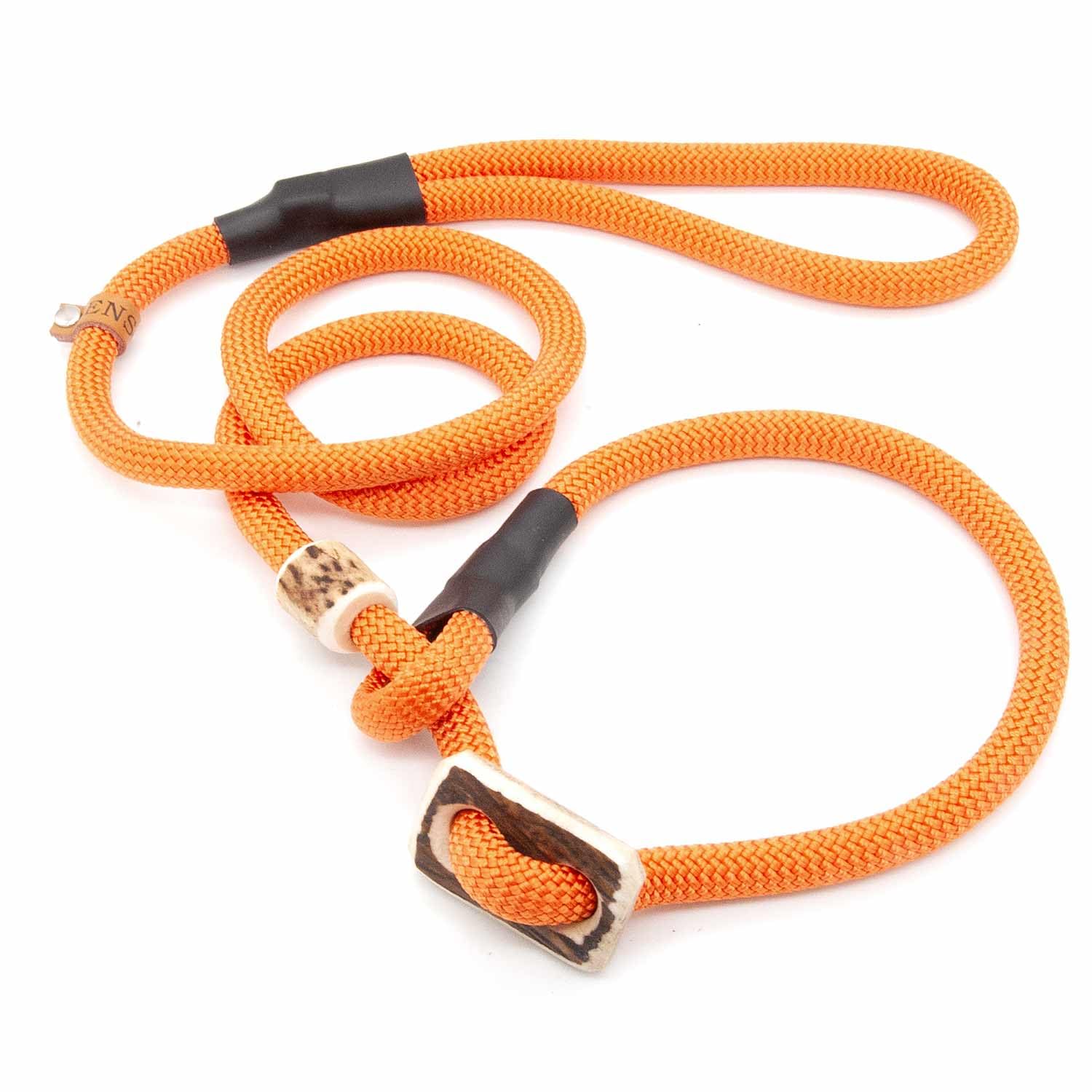 Retriever-Leine/Moxonleine Sporty-Style | robuste Hundeleine aus Tau mit Klemme & Halsbandfunktion | 10mm – Ultra stark & wetterfest für Powerhunde | Training, Alltag & Dummyarbeit