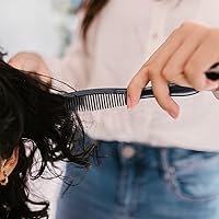 Vista 7 de Juego de 100 peines desechables envueltos individualmente en peines de plástico a granel para viajes, hotel, refugio, personas sin hogar, hogar