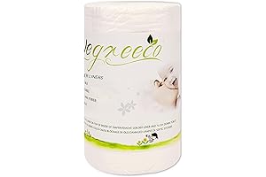 Wegreeco Unscented & Chemical-Free Flushable Diaper Liners (1 Roll)