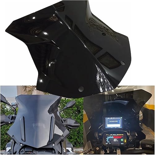 Motorcycle Windshield Windscreen Fairing for BMW for R1200GS 1250GS LC for Adventure for GS 1200 1250 LC ADV Windscreen Screen Protector WindScreen Windshield (Color : 3)