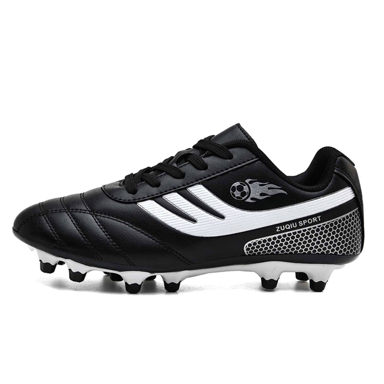 Chaussures de Football Enfant Crampons Professionnel Chaussures de Football Garçon Chaussures d'Entraînement Fille Légères Baskets Chaussures de Foot en Plein Air