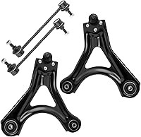 Vista 219 de Detroit Axle - Kit de brazos de control delanteros de 4 piezas para Ford Mustang Base GT 05-10 2005 2006 2007 2008 2009 2010, 2 brazos de control