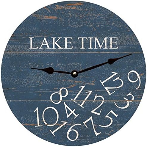 M. Dallas Co Whatever Lake Time Clock (10 pulgadas)