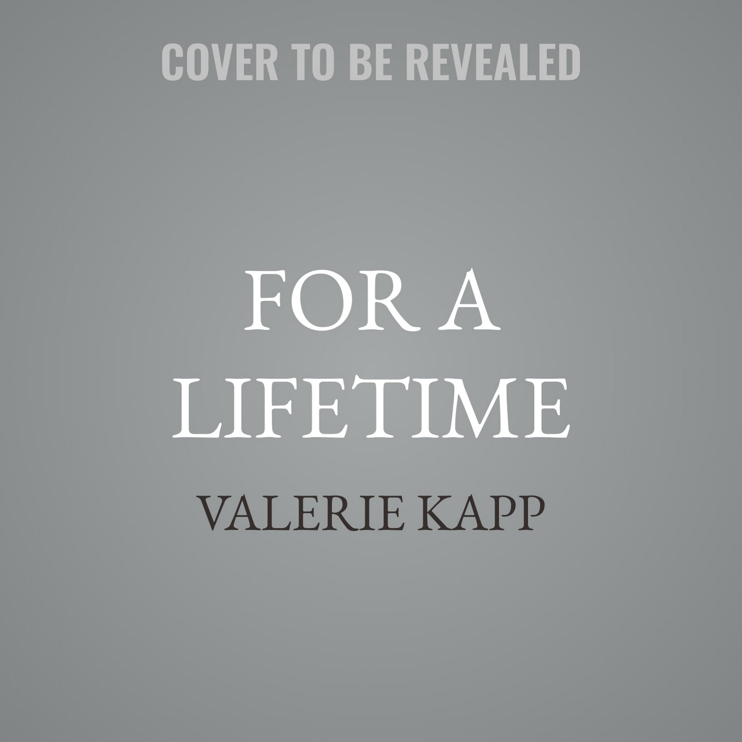 For a Lifetime