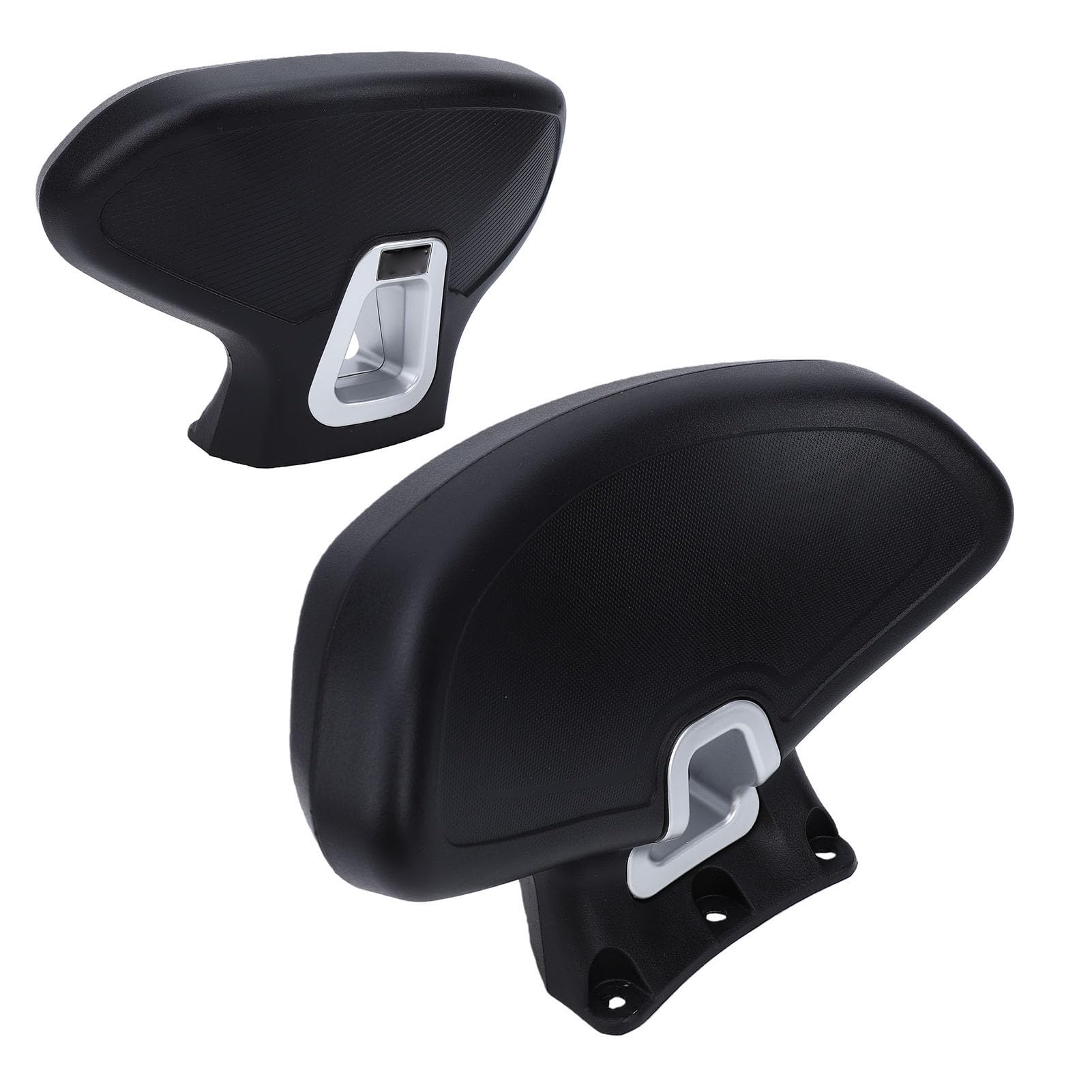 Respaldo de Motocicleta Cómodo Impermeable Alta Elasticidad para ADV160 ADV350 Seguridad Mejorada y Soporte Adicional para Conductores, Hecho de Aleación de Aluminio, Apto para ZONTES 368G
