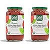 365 by Whole Foods Market, Organic Tomato Basil Pasta Sauce, 25 Ounce (Pack of 2)