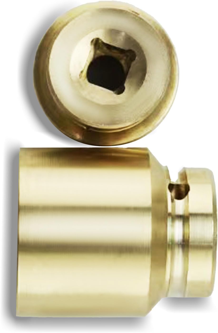 TMAX Non Sparking 6-Point Socket, 7/8 Inch Size, 1/2 Inch Square Drive, Aluminum Bronze Copper, Spark Free Safety, Non-Magnetic and Corrosion-Resistant