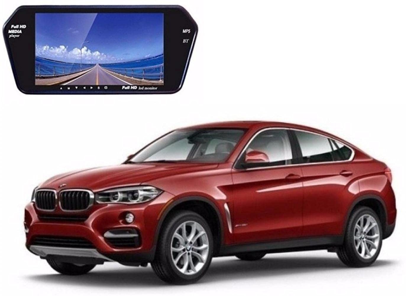 7 Inch Bluetooth Screen Monitor for X6 Black Led (17.5 Cm)-image-41