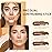 evpct 4 Colors Contour Stick Makeup Set, Cream Concealer Stick Contouring Palette Makeup Kit for Beginners, Nose Bronzer Sticks, Liquid Face Highlighter Make up contorno maquillaje, 01+03
