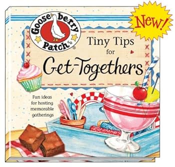 Hardcover Gooseberry Patch Tiny Tips for Get-Togethers Book