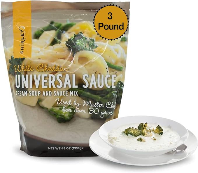 Shirley J Alfredo Sauce Mix Powder 3 POUNDS Just Add Water For Rich White