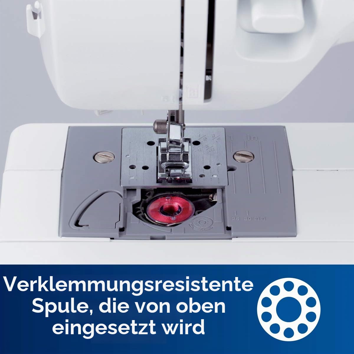 Brother XM2701S (Exklusive Edition) Nähmaschine mit 27 Nähprogramme, Freiarm, Elektrische Nähmaschinen, Jeans Nähen, Automatischer Einfädler