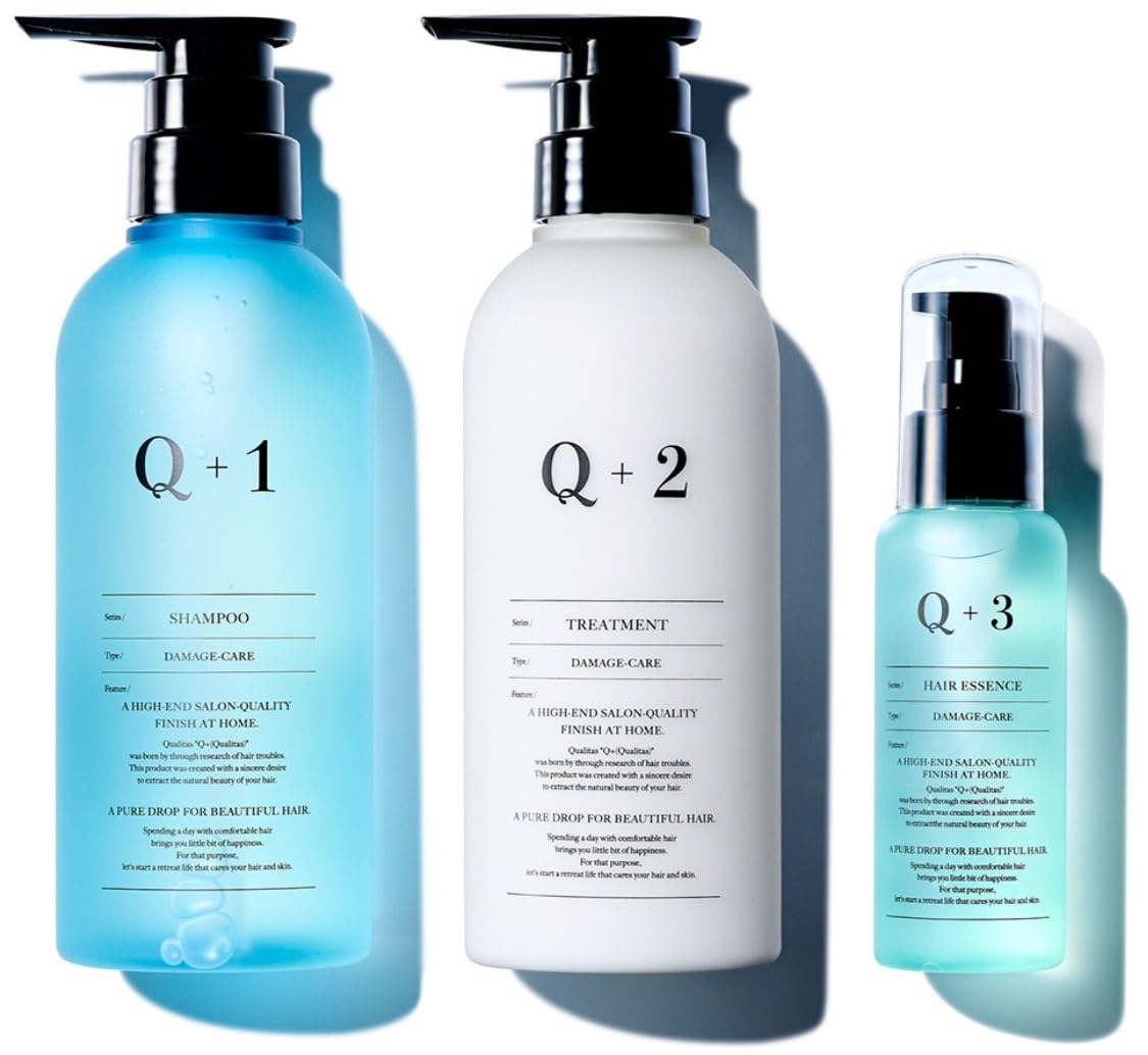 新品 クオリタス ダメージケア セット Q+ クオリタス [ ダメージケア ] シャンプー トリートメント セット