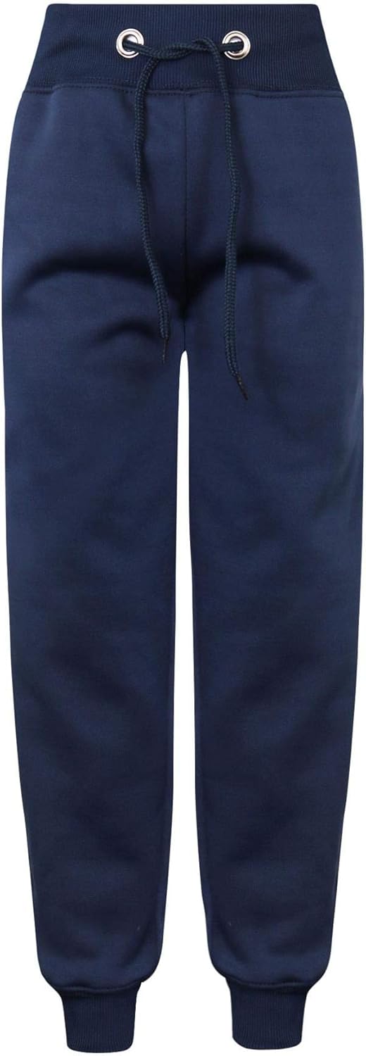 Boys Girls Tracksuit Contrast Panelled Hooded Hoodie & Bottom Jogging Suits 5-13