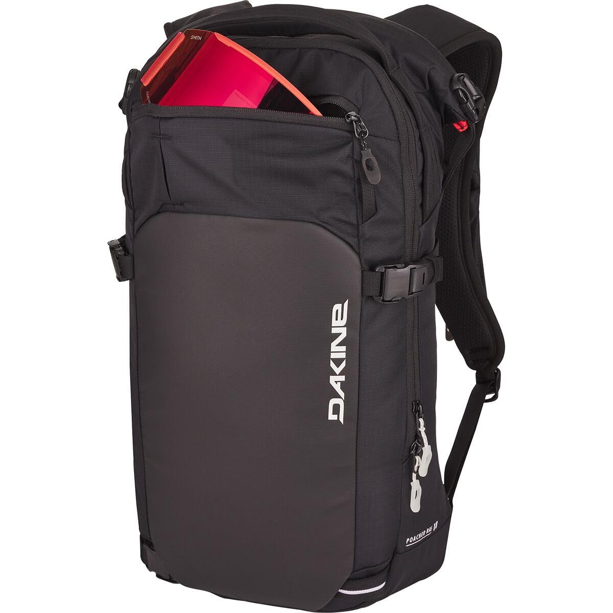 Dakine Poacher Ras Rucksack, 18 l, Schwarz, Einheitsgröße, Schwarz, Einheitsgröße