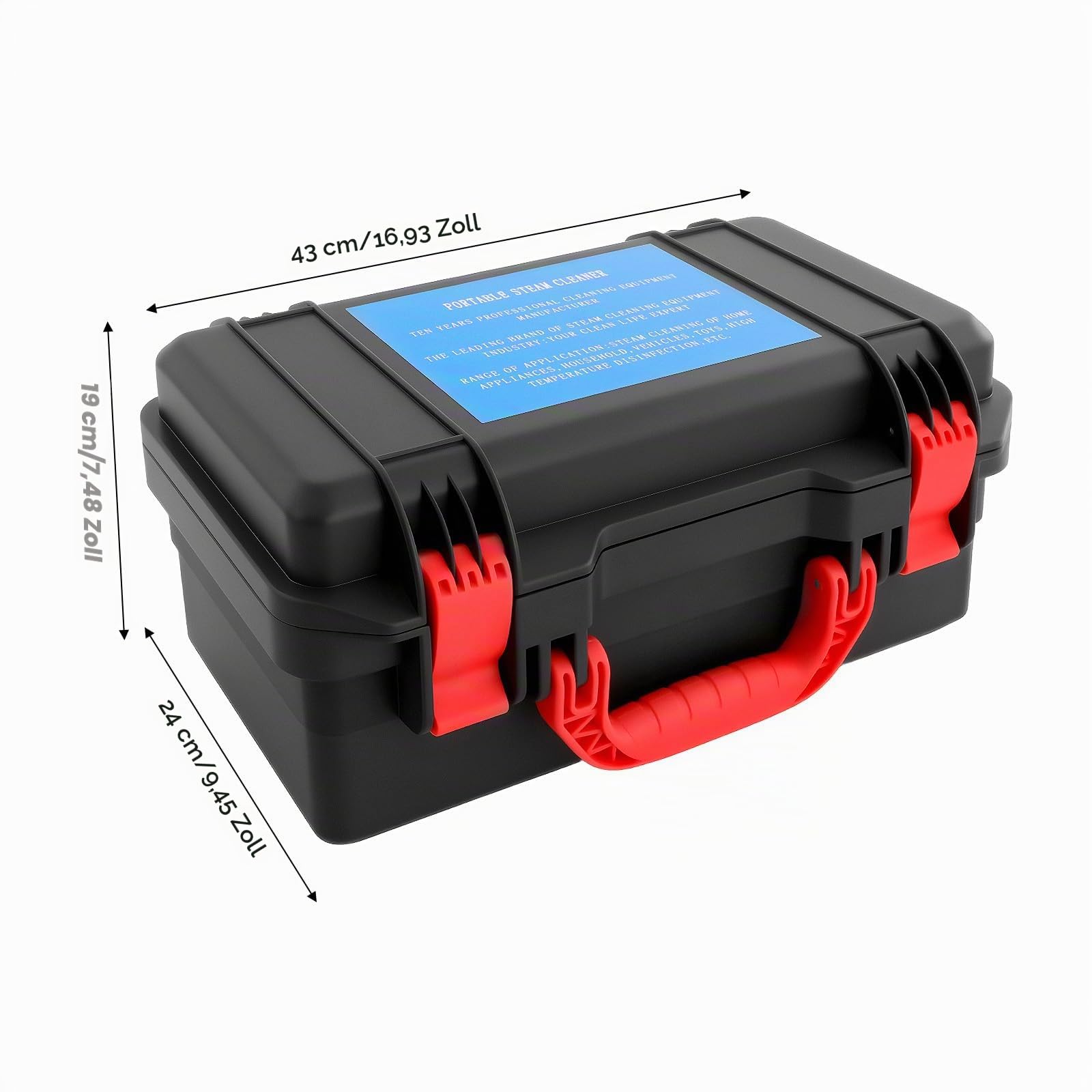 3000W Hochdruck Dampfreiniger|3-5 Bar 220V Haushalt Dampfreiniger Küche Hochtemperatur 100-130℃ für Dunstabzugshauben, Kühlschränken, Sofas, Klimaanlagen (Automatische Düse)