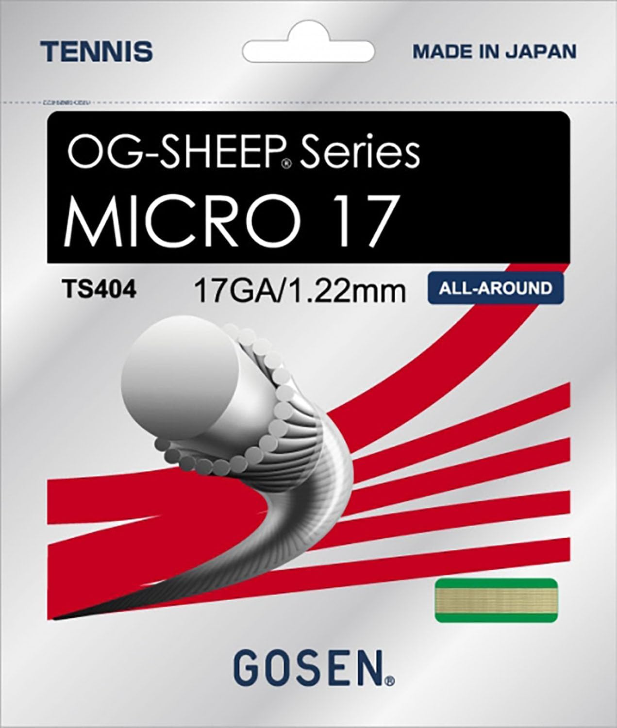 ゴーセン(GOSEN) OG-Sheep オールラウンドパフォーマンス 合成テニスストリング