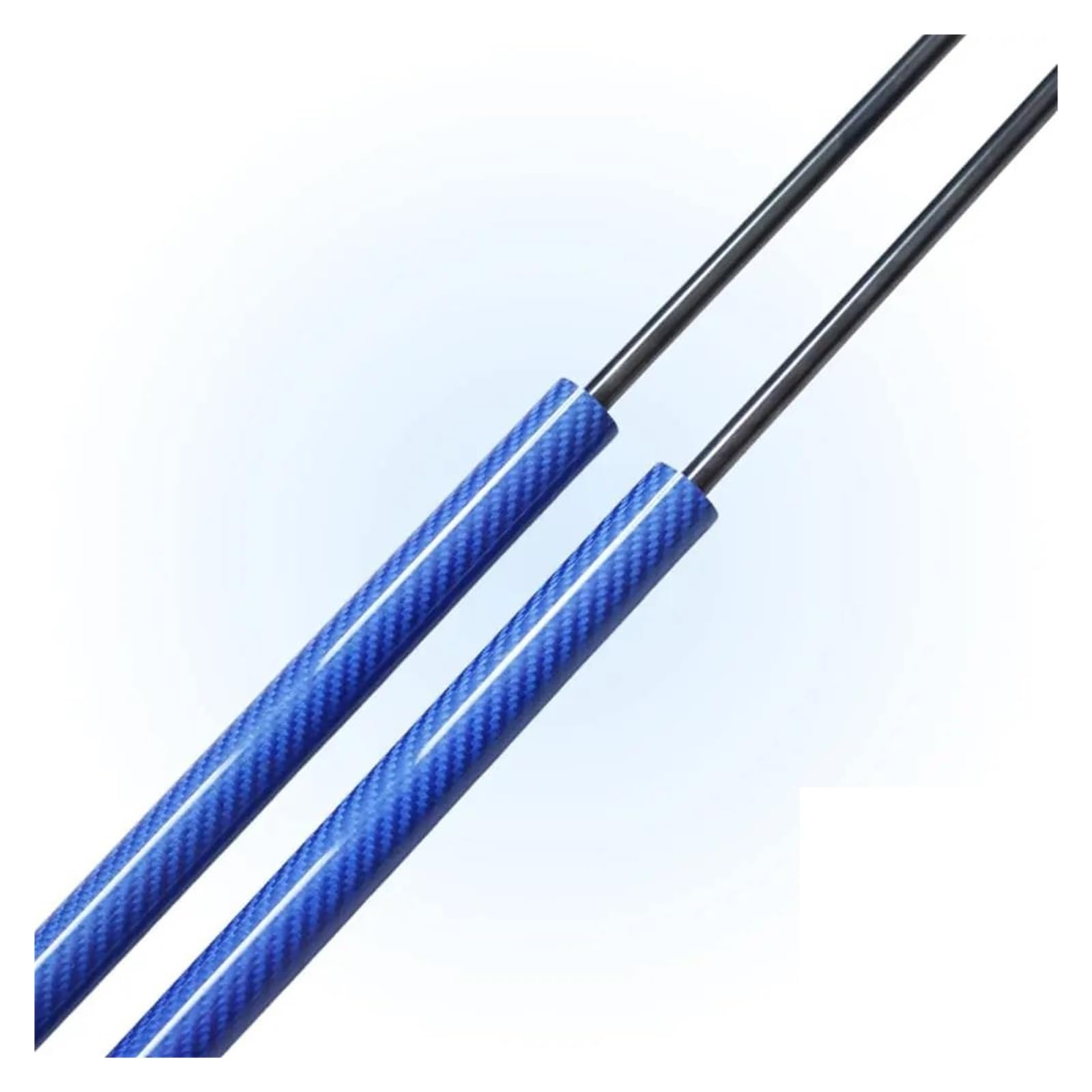 Nysqofmb Blue Carbon Fiber Shock Strut For Mercedes For Benz W203 Cl203 C209 S203 A209 Bonnet Engine Carbon Fiber Rod Strut Shock Absorbing Strut Arm Lift Supports(Blue Carbon Fiber)