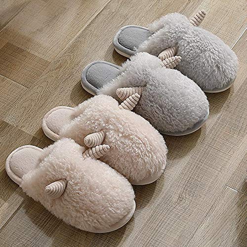 Chaussons d'hiver en coton antidérapants chauds et confortables - 4