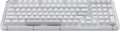 Miniatura 9 de Logitech Alto Keys K98M - Teclado mecánico inalámbrico, teclado personalizable con junta de absorción de vibraciones, teclas retroiluminadas,