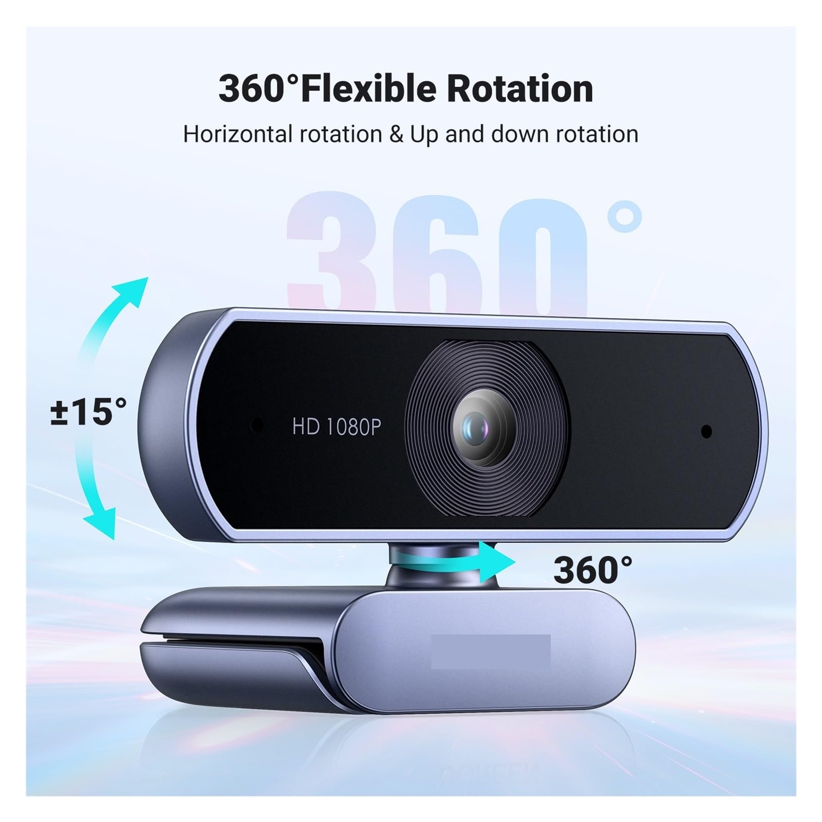 Webcam USB Mini webcam HD 1080P for computer portatile Fotocamera Web Microfoni doppi Incontri e streaming