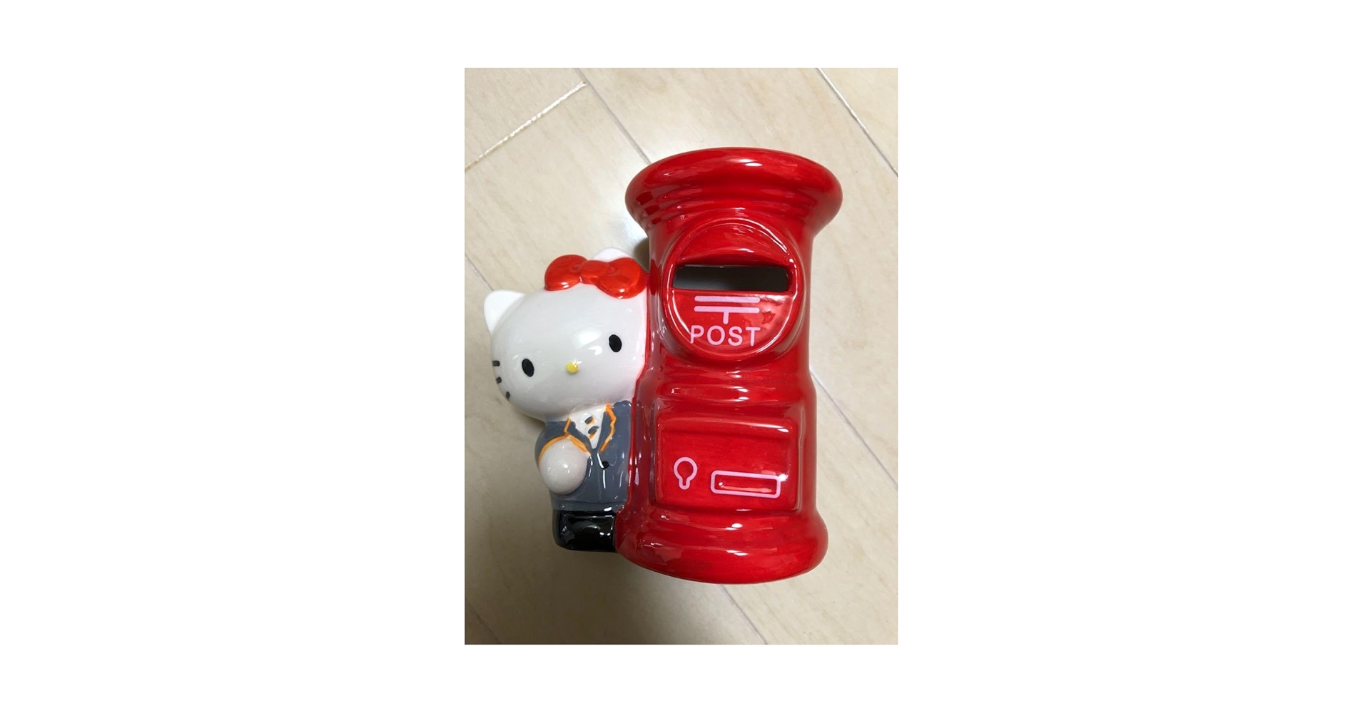 本日まで❣️キティちゃん♡陶器セットand根付け 超レア 本日まで