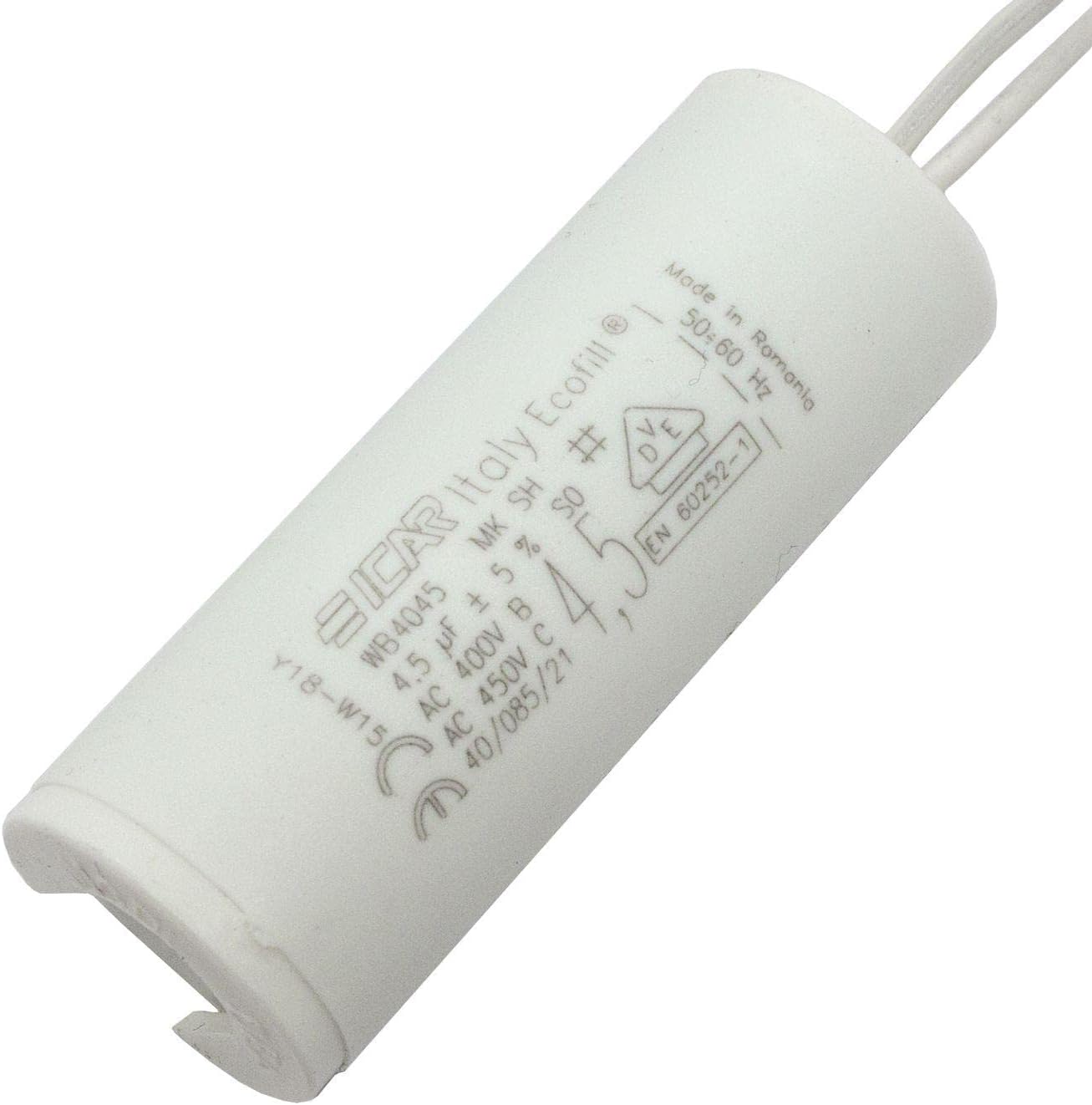 Produktbild von Motorkondensator 3–80 µF / 450 V – Anlauf- Und Arbeitskondensator, Made In China