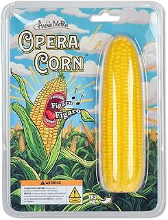 Archie McPhee Funny Opera Sining Corn on The Cob Gag Gift