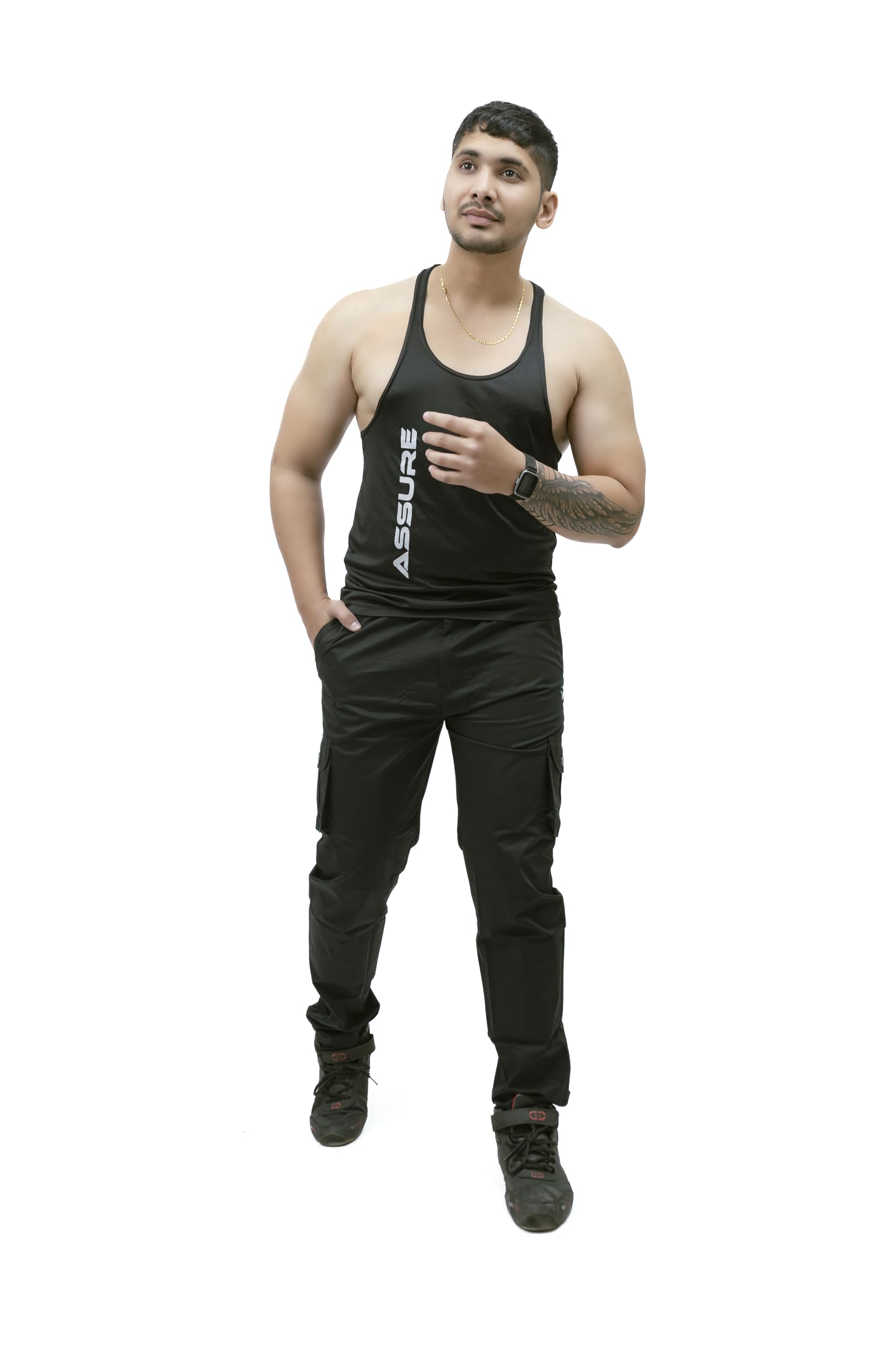 Track Pants for Men | Sports Lower for Running, Gym & Sports | Multipurpose Activewear | Casual Wear Trousers | Solid Cargo Pants | Comfortable Fit-image-32