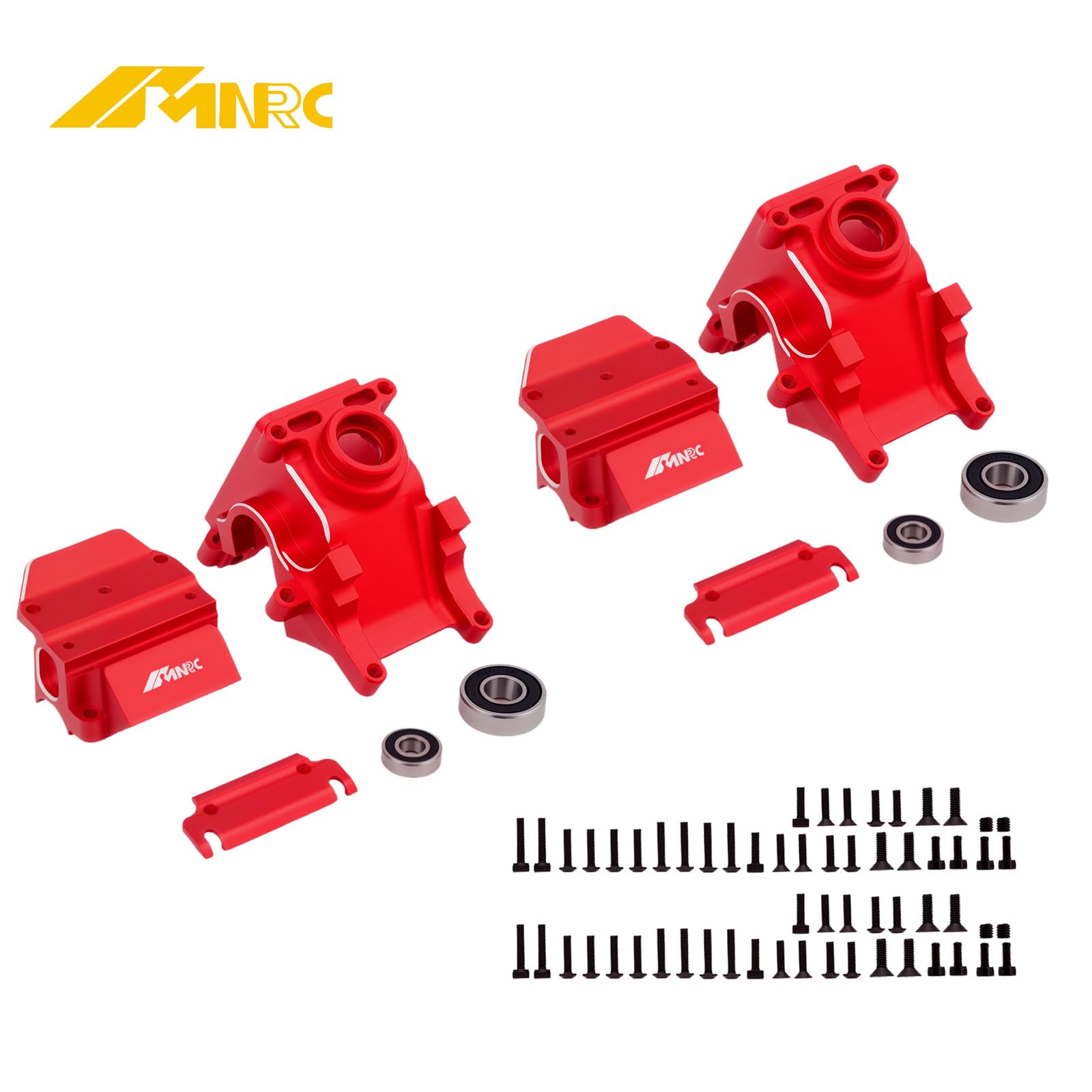 Vitavon Arrma 6S Mojave Fireteam Infraction Front Hubs CNC Alu7075 RED – La Folie Du R.C
