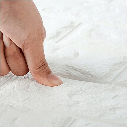 Miniatura 3 de ALUFT 50 calcomanías de pared de ladrillo de azulejos 3D autoadhesivas impermeables paneles de pared de espuma de polietileno decoración de pared